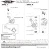 Yeah Racing Aluminum Front Steering Knuckle Set For Tamiya M07 Blue #TAMC-030BU view 4