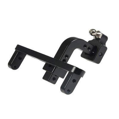 RCLions CNC Aluminum Adjustable Drop Trailer Hitch Receiver for Axial SCX10-II 90046 1/10 RC Crawler Car