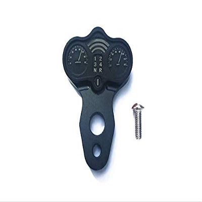 GPM For Tamiya T3-01 Dancing Rider Trike Upgrade Parts Aluminum Tree Cap Stabilizer With Speedo -2Pc Set Black