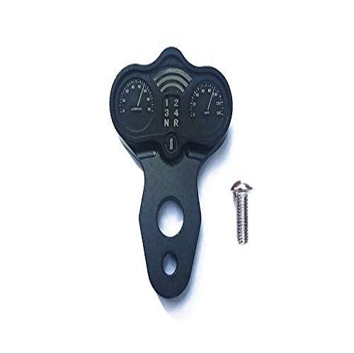 GPM For Tamiya T3-01 Dancing Rider Trike Upgrade Parts Aluminum Tree Cap Stabilizer With Speedo -2Pc Set Black
