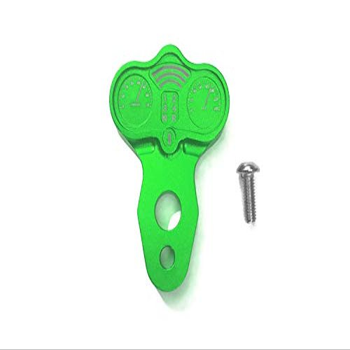 GPM For Tamiya T3-01 Dancing Rider Trike Upgrade Parts Aluminum Tree Cap Stabilizer With Speedo -2Pc Set Green