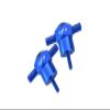 GPM For Traxxas Unlimited Desert Racer 4X4 (#85076-4) Upgrade Parts Aluminum Spare Tire Locking - 2Pc Set Blue view 1