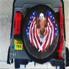 Bald Eagle Spare Tire Cover For TRX-4 Defender (82056-4) And TRX-4 Tactical Unit (82066-4) - 1Pc Black view 2