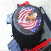 Bald Eagle Spare Tire Cover For TRX-4 Defender (82056-4) And TRX-4 Tactical Unit (82066-4) - 1Pc Black view 3