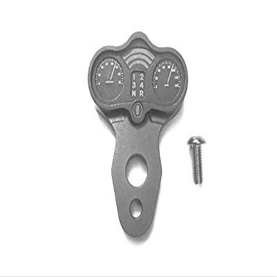 GPM For Tamiya T3-01 Dancing Rider Trike Upgrade Parts Aluminum Tree Cap Stabilizer With Speedo -2Pc Set Gray Silver