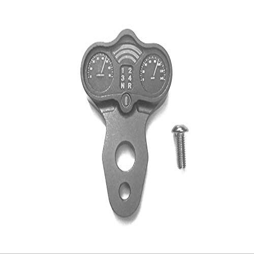 GPM For Tamiya T3-01 Dancing Rider Trike Upgrade Parts Aluminum Tree Cap Stabilizer With Speedo -2Pc Set Gray Silver