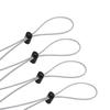 Oumers 4pc Bungee Goggle Strap Kit, Adjustable Replacement Swimming Goggle Straps with Cord Lock Clamp for Kids Goggles, One Size view 1