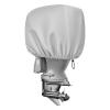 Outboard Motor Cover - Trailerable Boat Engine Protection Shield, Compatible with Mercury Yamaha Suzuki Evinrude, 600D Heavy Duty Canvas, 1 PCS (25HP-50hp) view 1