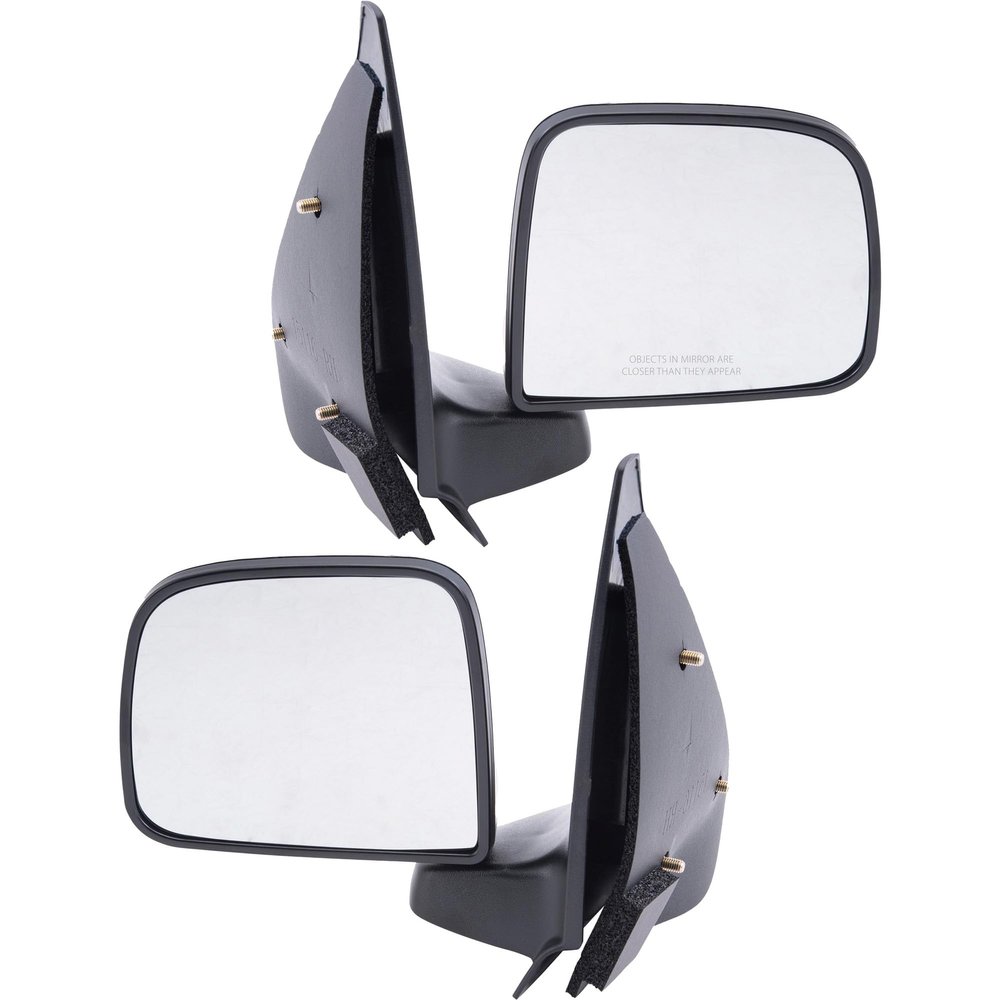 Driver and Passenger Manual Side View Mirrors Replacement for Ford Mazda Pickup Truck ZZP069180 F87Z17682SAA