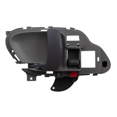 Brock Replacement Drivers Inside Inner Gray Door Handle Compatible with 95-02 Pickup Truck 15708043
