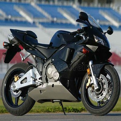 Body Fairing Kit For CBR600RR 03 04 CBR 600 RR 600RR F5 2003 2004 Black Silver Motorcycle Fairings Set (Injection molding)