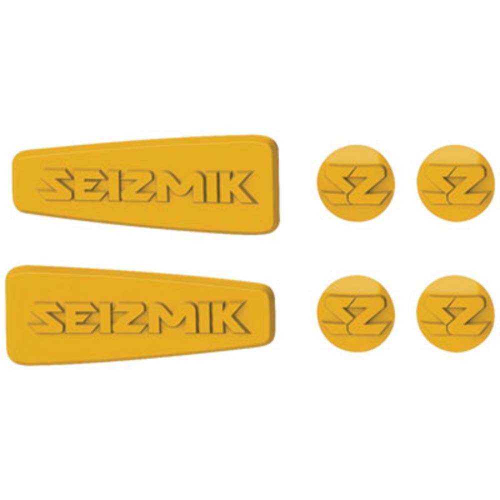 Seizmik Pursuit UTV Side View Mirrors Color Accent Kit Yellow for Yamaha Wolverine X4 2018
