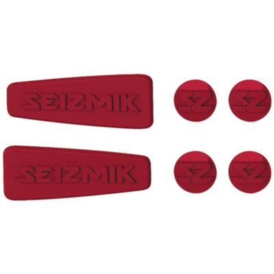 Seizmik Pursuit UTV Side View Mirrors Color Accent Kit Red for Polaris RANGER 800 EFI 2013-2014
