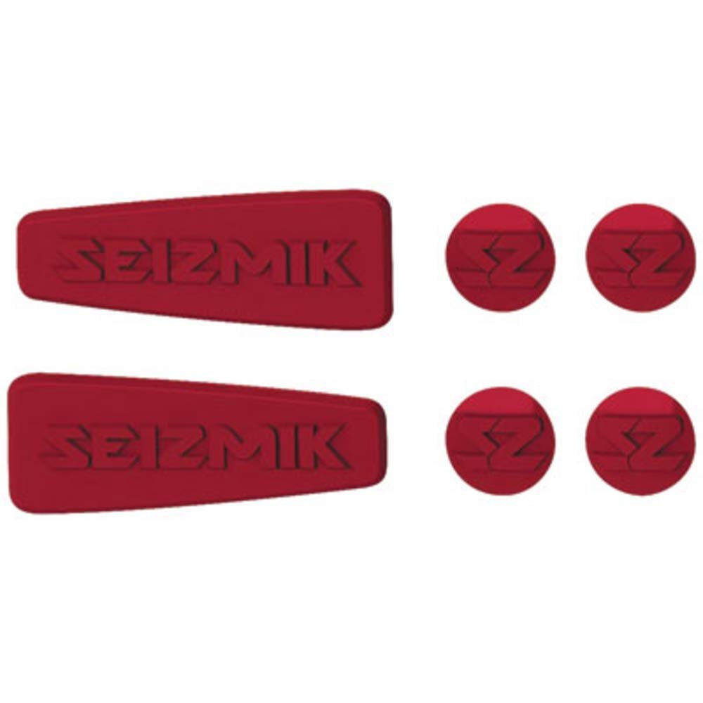 Seizmik Pursuit UTV Side View Mirrors Color Accent Kit Red for Polaris RANGER 800 EFI 2013-2014