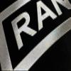Army Ranger Logo Car Tag Diamond Etched on Black Aluminum License Plate view 2
