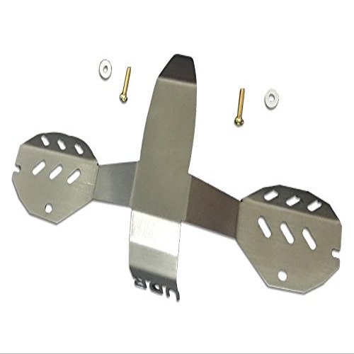 Statinless Steel Rear Axle Case Protection Plate For Traxxas Unlimited Desert Racer 4X4 (#85076-4) - 1 Set