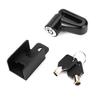 Brakes Lock, Portable Metal Disc Brake Lock with Two Keys Security Lock for Mountain (Black) view 1