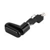 Brakes Lock, Portable Metal Disc Brake Lock with Two Keys Security Lock for Mountain (Black) view 3