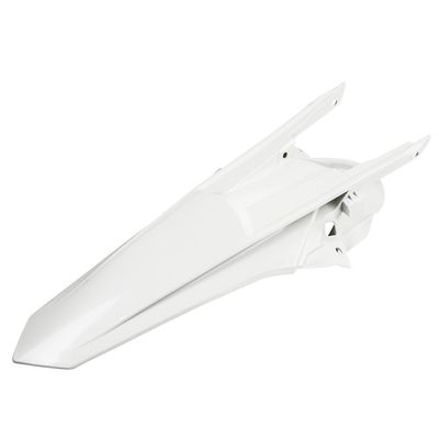 Acerbis Rear Fender White - Fits: KTM 300 XC-W Six Days 2017-2018