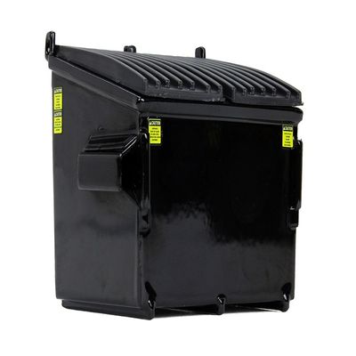 First Gear Black Novelty & Specialty Items 1/34 Scale Trash Bin