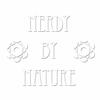 DOOMSDAYDECALS Nerdy by Nature - Vinyl Decal for Car Window, Exterior (6 Inch, White) view 1