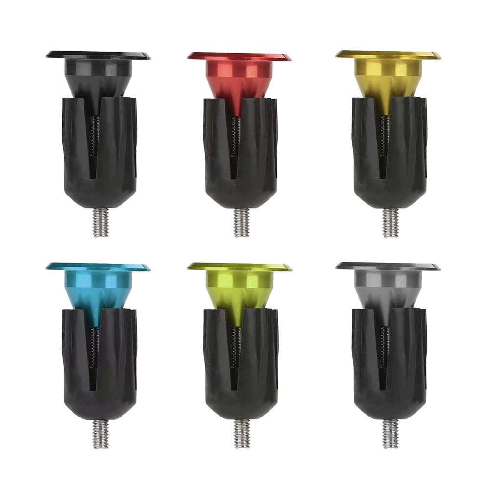 ycle End Plugs Aluminum Alloy Handlebar Grip Road Handlebar End5 Colors Available(Gold) End Plugs Mountain end plugs gold gold ends