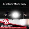 Baja Designs LED Rock Light Kit - 4 PCS. LED with Wiring Harness (White) view 3