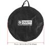 VGEBY Wheel Bag, Wheel Carry Bag Pouch Wheelset Bag Wheel Transport Cover Case (27.5in) Riding Shelves and Storage Supplies Wheel Bag Travel Bag view 4
