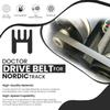 True Fitness H F Exchange Flexonic Pulley Drive Belt 50" L - High Strength Rubber Poly V-Belts - OEM Equipment Upright Recumbent Exercise Bike Replacement Part 7C460600 1270J - Works view 2