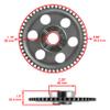 Caltric Starter Clutch Gear Idler compatible with Yamaha Raptor 660R Yfm660R 2004-2005 view 2