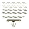 23181-6133A 50x for Jeep Fender Clips, Fender Flare Clips, for Jeep Wrangler Fender Clips Fit Jeep JK, JL, Liberty, Gladiator & Dodge Nitro, Replaces OEM #: 55157055-AA, 55157065-AA, 68039280-AA view 1