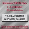 Custom Universal Vin Number Id Plate Small view 2