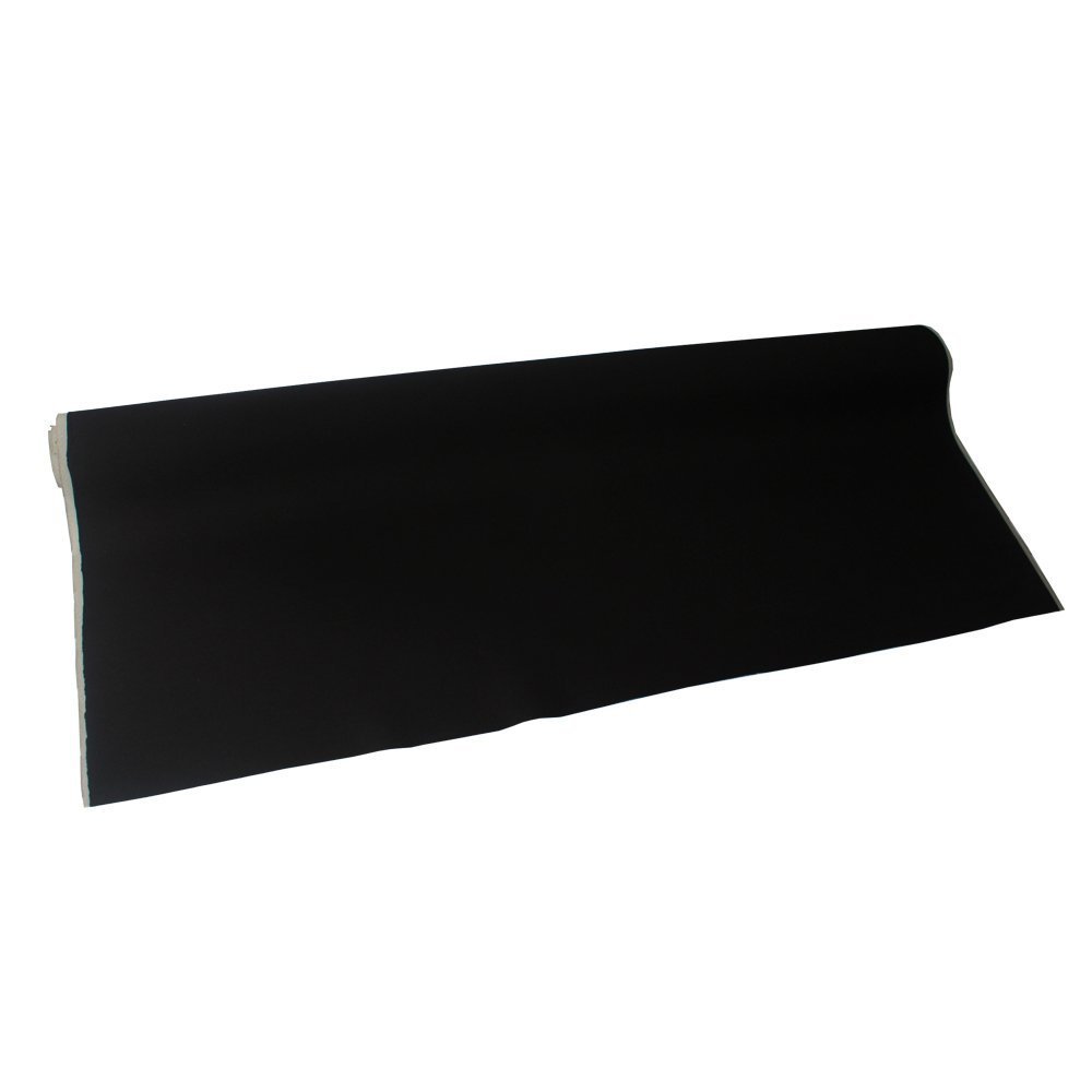 48" x 60" Automotive Roof Upholstery Headliner Fabric Craft Foam Backing Replacment Car Marine Interiors Black