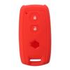 CoCocina Car Key Case Cover Silicone Key Cover Fob Remote Case for Suzuki Grand Vitara SX4 Swift XL-7 - Red view 1