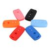 CoCocina Car Key Case Cover Silicone Key Cover Fob Remote Case for Suzuki Grand Vitara SX4 Swift XL-7 - Red view 2