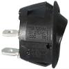 Buyers Products 6391105 Momentary and ON/Off Mini Round Rocker Switch, in-Cab Electric Controls, in-Dash Controls, Repair Applications, Black view 2