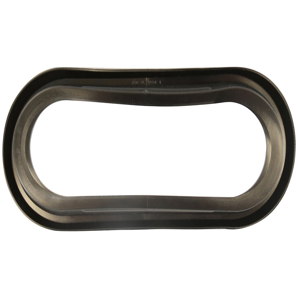 Buyers Products 5626050, 6 Inch Oval Flush-Mount Open Back Grommet Marker for Lights on Trailers, Lamp Cord Grommet for Truck, Light Bar, Black