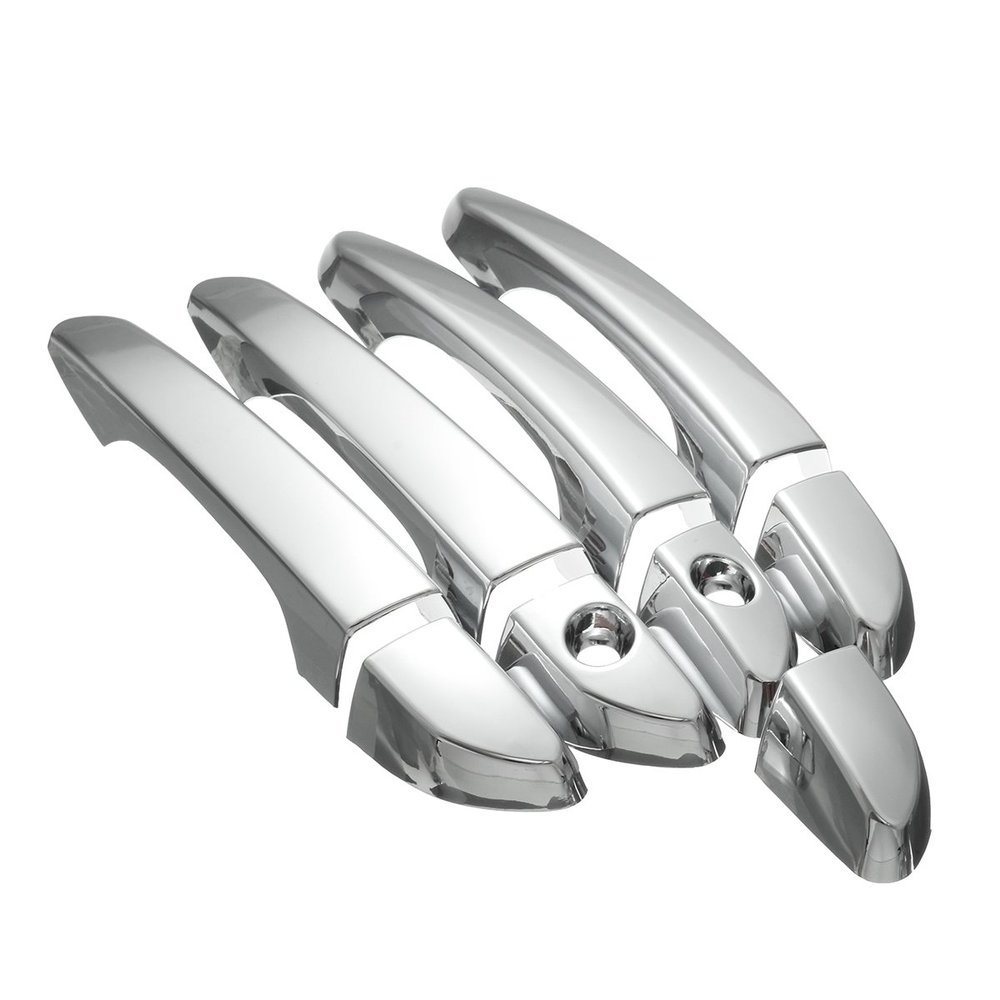 CoCocina Chrome Door Catch Handle Cover Molding Garnish Trim For HYUNDAI 2016-2017 Tucson