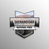 2-Pack Shenandoah National Park Decal Sticker | 4.7-Inches by 4.4-Inches | Premium Quality Vinyl Sticker | UV Protective Laminate | PD962 view 1