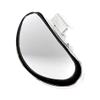 CoCocina Silver Universal Auto Side Blind Spot Mirror Wide Angle View Safety view 1
