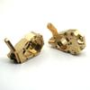 1Pair 135g Metal Brass Front Steering Knuckle Upgrade for Crawler TRX-4 TRX-6 view 2