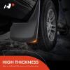 A-Premium Mud Flaps Compatible with Chevrolet Cruze 2010-2015, Cruze Limited 2016, Sedan, No Drilling Required Mud Guards with Hardware Accessories, Set of 4 Front and Rear view 4