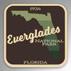 2-Pack Everglades National Park Decal Sticker | 4-Inches by 4-Inches | Premium Quality Vinyl Sticker | UV Protective Laminate | PD988 view 1