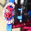 GPM For Traxxas Unlimited Desert Racer 4X4 (#85076-4) Upgrade Parts Aluminum Front/Rear Brake Caliper - 1Pr Set Red view 3