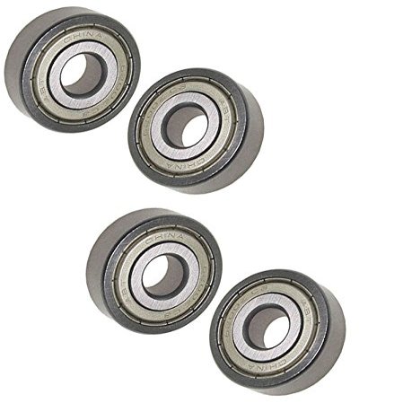 four 6200Z Bearing for 6200-z for Cateye, X-7 Pocket bikes 30mm x 10mm x 9mm