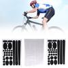 Frame Sticker Decals, Chainstay and Frame Sticker Protector Kit Black Cycle Decorating Film (Clear) view 3