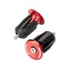 Tbest Handlebar End, ycle End Plugs Aluminum Alloy Handlebar Grip Road Handlebar End5 Colors Available Handle End bycikle end end plugs road view 2