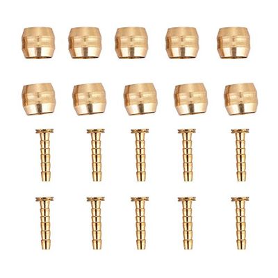 Hose Olive Insert, 10 Set Brake Hose Olive & Insert Connector Set for -BH90/BH59 Hydraulic Disc Brake Hose(BH59)