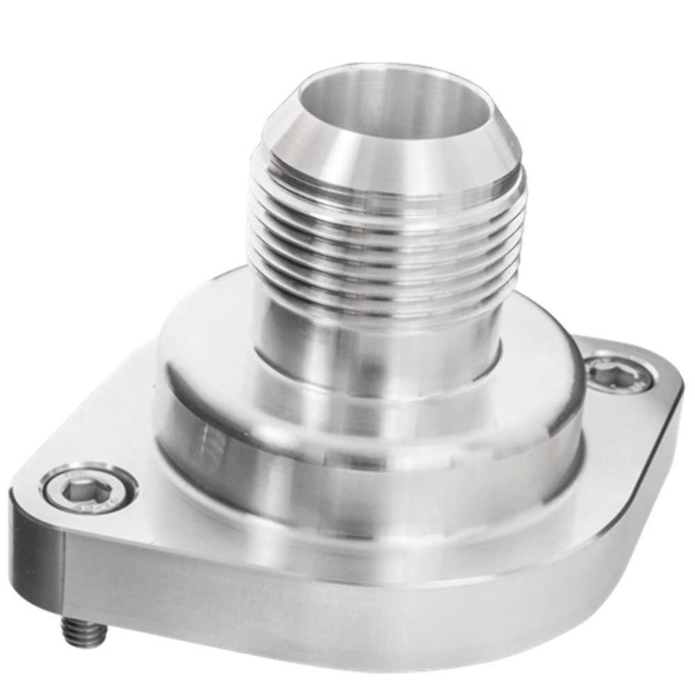 Billet Specialties LS Thermostat Housing w/16AN Male Nipple Anodizd