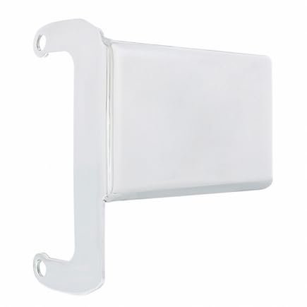 United Pacific 42374 Light/CB Antenna Bracket, Driver Side, Stainless Steel, for 2008-2017 Freightliner Cascadia